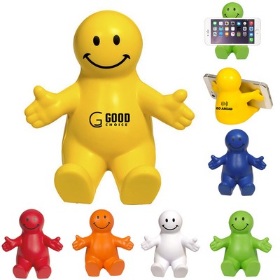 Foam Smiley Face Phone Holder